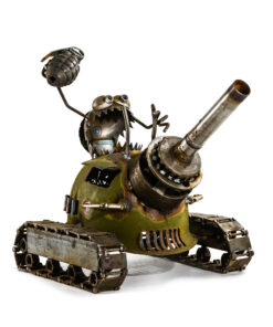 One Man Tank With Grenade