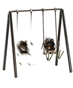 Alternative view of Small Swinging Gnome-Be-Gones